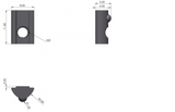 T-Slot Nut M4 (for 5mm T-Slot)