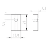 T-Slot Nut M5 (for 8mm T-Slot)