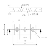 Ground Plate 40x40